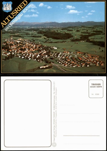 Ansichtskarte altusried - ansichtskarte,
