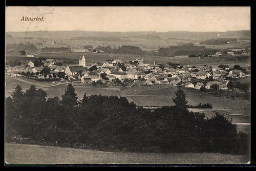 Ansichtskarte altusried - ansichtskarte,
