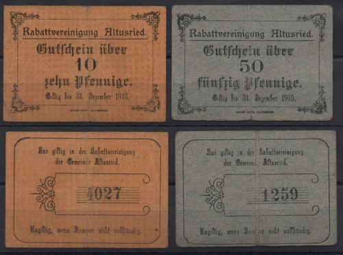 29988 2 x notgeld - -,