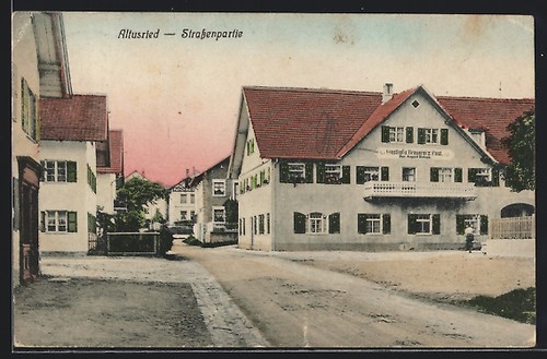 Altusried straßenpartie mit - altusried,,