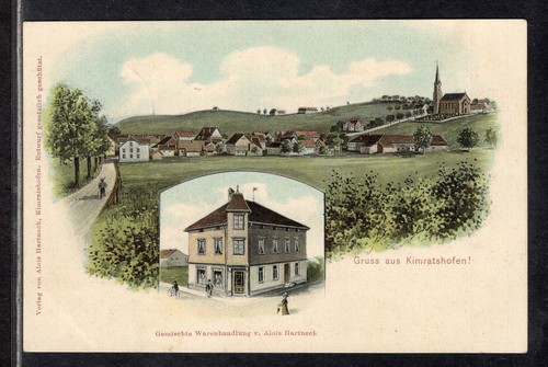 Farb litho kimratshofen in - -,