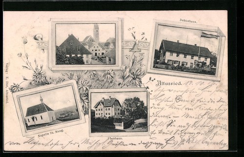 Ansichtskarte altusried - ansichtskarte,