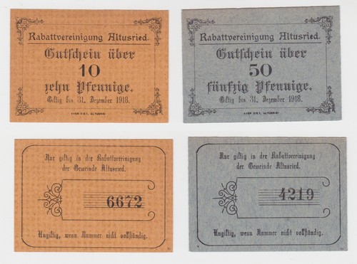 50 pfennig banknoten - &,